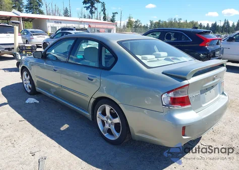 2009 Subaru Legacy 2.5I from USA, damaged, VIN 4S3BL616097236402